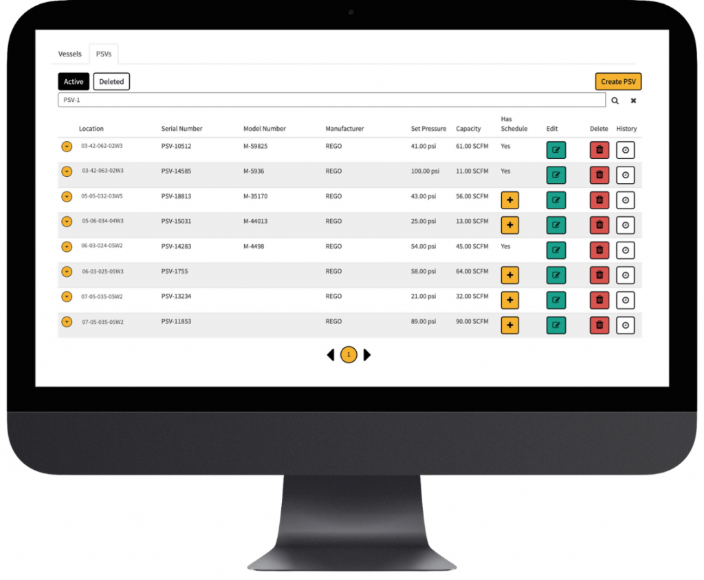 Status of vessel inspections and access inspection reports all in one system